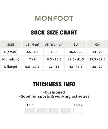 MONFOOT Solid White Crew Socks 8 Pack - Men's and Women's Athletic Cushioned Socks (Medium) - Buy Online on GoSupps.com