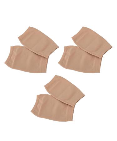 Moisturizing Heel Socks Soft and Easy-to-Wear Open Toe Heel Repair Socks 3 Pairs Nylon for Cracked Heels (Cosikid7qsenit3x-11)