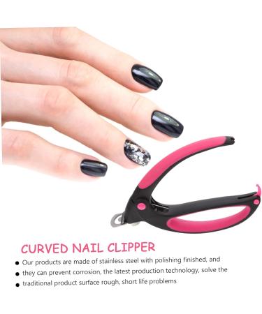 Beavorty A Cross-Type Shear Professional Nail Clippers Nail Scissor Stainless Steel U as Acrilicas False Nail Cuticle Fingernail Clipper Female Manicure Arc - Buy Online on GoSupps.com
