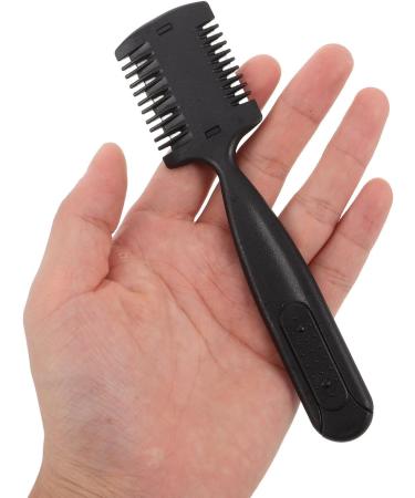 Gogogmee 4 Piece Set Multifunctional Shaving Combs Hair Combs Trimmer Razor Comb Hair Cutting Comb Mixing Comb Hair Thinning Comb Black - Buy Online on GoSupps.com