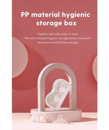 2pcs/Set Silicone Nipple Shield for Breastfeeding - Size Medium (Semicircle) - Clear - Buy Online on GoSupps.com