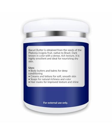 Bacuri Butter 500 g / 17.63 oz - Natural Cosmetic Grade - Ideal for DIY Creams Balms Lotions Soaps & Cosmetic Formulations Bacuri 17.63 Ounce (Pack of 1) - Buy Online on GoSupps.com