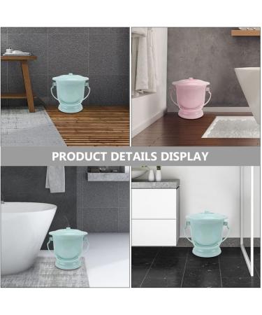 Portable Toilets Chamber Pot Set - 2 Women Urine Bowls with Lids & Handles for Adults Children & Pregnant Women - Ideal for Travel & Camping - Buy Online on GoSupps.com
