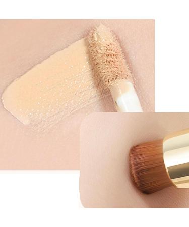 2 in 1 Foundation Anti-Wrinkle Concealer Built-in Brush Foundation Stick Long-Lasting Waterproof Concealer Long-Lasting Foundation on Skin - Buy Online on GoSupps.com