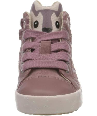 Geox Kids B Kiwi C Hiking Boots - 6 UK - Rose Smoke | Comfort and Style for Young Explorers - Buy Online on GoSupps.com