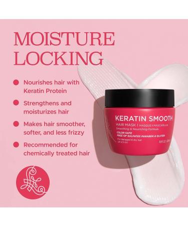 Luseta Keratin Smooth Hair Mask 16.9 oz - Hydrating & Nourishing Treatment for Dry, Damaged Hair - Buy Online on GoSupps.com