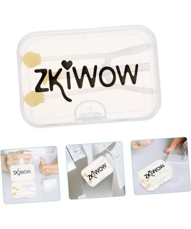 Healeeved Portable Clip Contact Lens Applicator & Storage - 2 PCS - Travel-Friendly Tool for Easy Insertion - Food-Grade Polypropylene - Ideal for Remote & Household Use - Buy Online on GoSupps.com