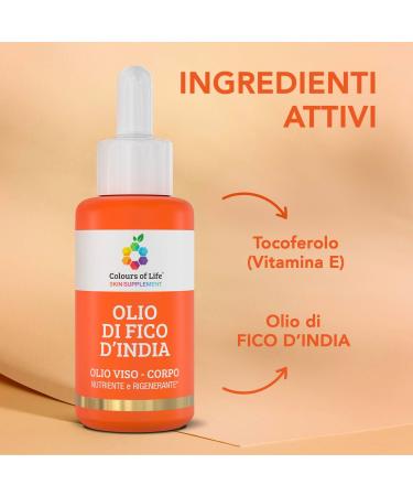 Prickly Pear Oil for Face and Body Nourishing and Regenerating 100ml - Buy Online on GoSupps.com