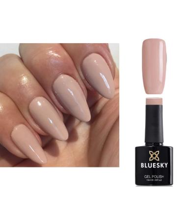 Bluesky Bare Nude Light Beige Nail Gel Polish UV LED Soak Off