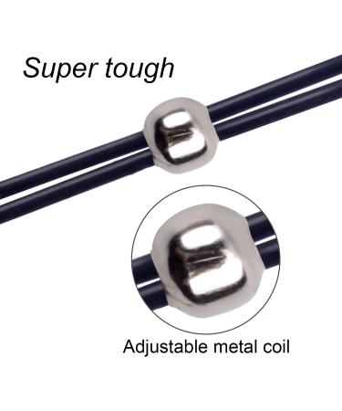 Jdesun 20pc Adjustable Metal Silver Bead Eyeglass Chain Ends Connectors - for Glasses Holder Necklace Chain - Buy Online on GoSupps.com