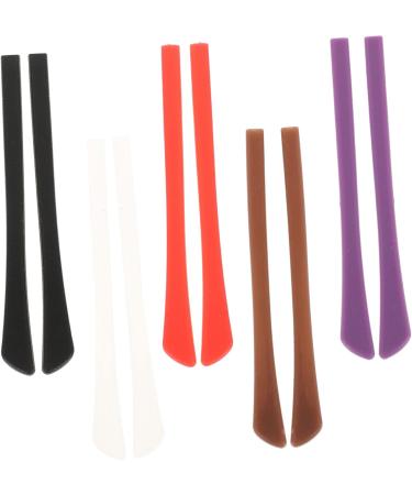 Buy Gleavi 10 Pairs Glasses Accessories: Slippered Foot Covers Replacement Brackets & Ear Pads - International Shipping Available - Buy Online on GoSupps.com