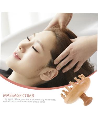 FOMIYES 4-Piece Beech Massage Comb Set - Portable Relaxation & Shower Brush for Women | Gua Wooden Hair Tools - Buy Online on GoSupps.com