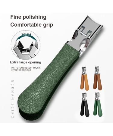 rongweiwang Multipurpose Stainless Steel Toenail Clippers For Precise Clipping Easy Storage Stainless Steel Nail Clippers Easy green - Buy Online on GoSupps.com