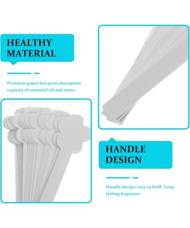 Healifty Aromatherapy Essential Oils Perfume Test Strips - 50pcs White Fragrance Test Paper | Ideal for Aromatherapy Scents Testing and Parfum Evaluation - Buy Online on GoSupps.com