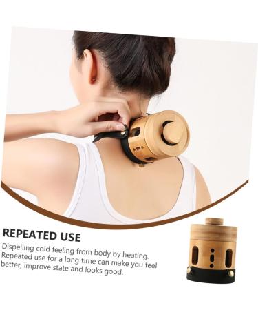 Clispeed Kasten Smoke-Free Moxibus Tube - Bamboo Moxibustion Tool for Massage | Moxa Tube & Gel Holder - Shop Now! - Buy Online on GoSupps.com