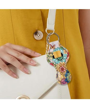 Chapstick women's keychain - Lip balm - Lipstick Boho Mandala Flowers - Multicolor one size - Buy Online on GoSupps.com