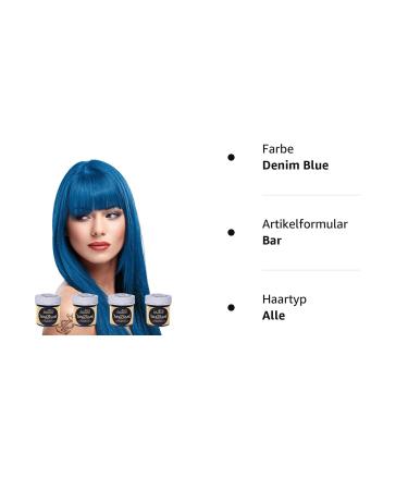 La Riche Directions Semi-Permanent Hair Color 88ml - Denim Blue | Best International Shipping - Buy Online on GoSupps.com