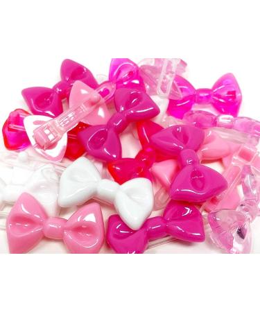 Tara Girls Self Hinge Plastic Bow Hair Barrettes Pack of 2 (BR29) - Buy Online on GoSupps.com