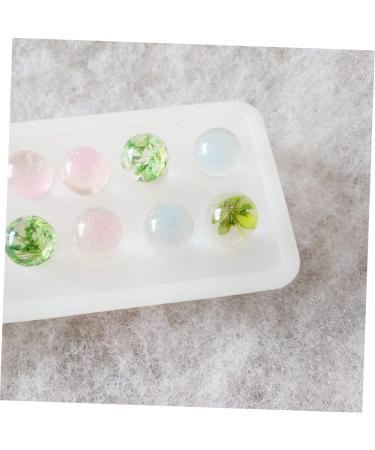 Operitacx Sphere Pendant Craft Earring Bracelet Ball Round for and Making Mold Beads Molds DIY Silica Bead Transparent 23x6x2cm - Buy Online on GoSupps.com