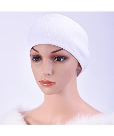 Frcolor Spa Headband Make Up Head Terry Cloth Headband Stretch Yoga Sport Towel Headband 3 Pieces (White Black Pink) - Buy Online on GoSupps.com