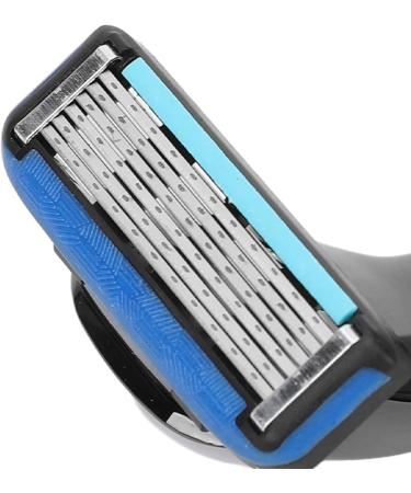 Buy Sluff's Waterproof Safety Razor for Men - Single Blade Manual Razor Portable & Precise with 6 Removable Blades - Buy Online on GoSupps.com