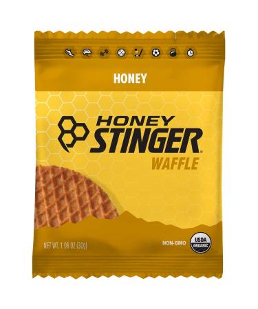 Honey Stinger Organic Honey Waffle | Energy Stroopwafel for Exercise, Endurance and Performance | Sports Nutrition for Home & Gym, Pre and Post Workout | 32 Waffles, 33.92 Ounce Honey 1.06 Ounce (Pack of 16)