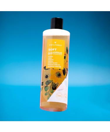 SOFT MICELLAR. Organic micellar water 400ml 6 in 1 I Skin I Combination or Oily I Facial cleanser with 19 Active ingredients 100% Natural and 71% ORGANIC. Make-up removal for normal and fixed face - Buy Online on GoSupps.com