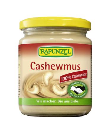 Rapunzel Cashew Butter HIH Pack of 2 (2 x 250 g) - Organic 250 g (Pack of 2)