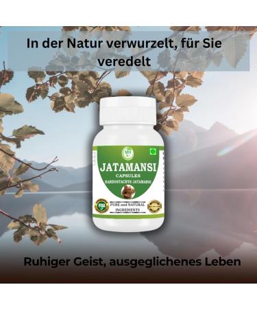  Morsan Healthcare Morsan Healthcare Jatamansi (Nardostachys jatamansi) Capsules | Pack of 60 x 500 mg Vegetarian Capsules | Natural Natural - Buy Online on GoSupps.com