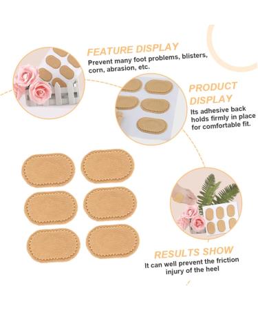 DOITOOL 6sheets Heel Grips Corn Patch Foot Protectors for Feet Foam Stickers Water Proof Stickers Toe Corn Protectors Toe Finger Corn Pad Foam Cushions Self-Adhesive Feet Pad - Buy Online on GoSupps.com