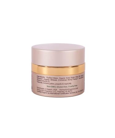 Honey Girl Organics Night Creme | USDA Organic Moisturizer for Sensitive Skin | All-in-One Face Eye & Neck Cream Made in Hawaii (1.75oz - Buy Online on GoSupps.com