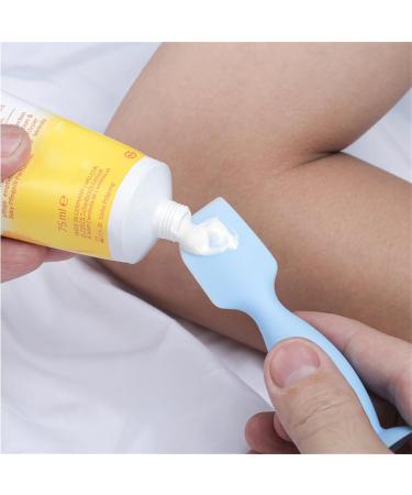 vsilay Silicone Baby Diaper Cream Spatula for Rashes Bum Cream Brush Spatula Baby Cream Applicator Soft and Flexible - Buy Online on GoSupps.com