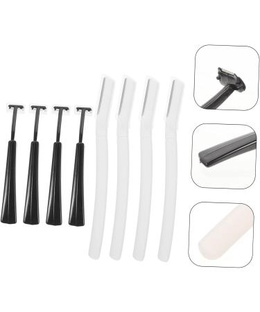 Balacoo 12 Sets Portable Eyebrow Trimmer & Facial Hair Removal Kit - Stainless Steel Razors for Women & Men Grooming - Ideal for Travel - Buy Online on GoSupps.com