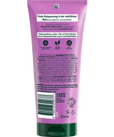 Herbal Essences Gentle Conditioner with Lavender Scent - 250 ml - From frizz and breakage to soft frizz-free hair - With naturally derived ingredients - Vegan - Buy Online on GoSupps.com