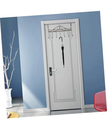 Alipis 2pcs Door Hook Wall Mounted Clothes Hanger Metal Hangers Key Wall Mounted Hooks Kitchen Door Hat - Buy Online on GoSupps.com