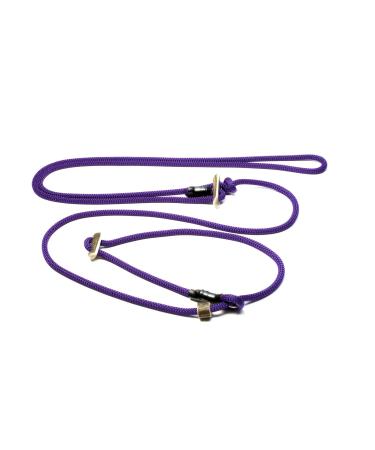 Mystique Hunting Profi silent shoulder leash 8mm with pull limiter 280cm purple