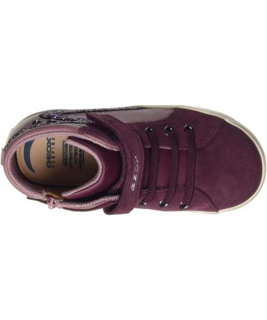 Geox B Kilwi Girl F Sneaker 4.5 UK Child - Pink Rose Smoke Prune | Women's Shoes - Buy Online on GoSupps.com