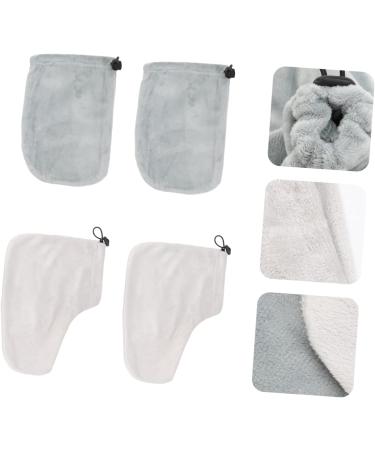 Ensemble 2 Paires Accessoires de Paraffine Moufles et Couvre-pieds en Coton Isolant Taille Unique Maintien Chaleur Usage Spa et Soins Domicile Couleur Al atoire - Buy Online on GoSupps.com