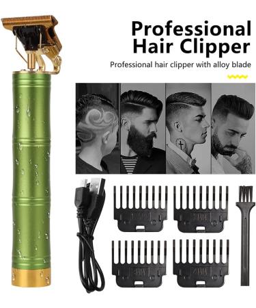 Professional T9 Bamboo Hair Clippers for Men - USB Rechargeable Electric Trimmer | International Shipping Available - Buy Online on GoSupps.com