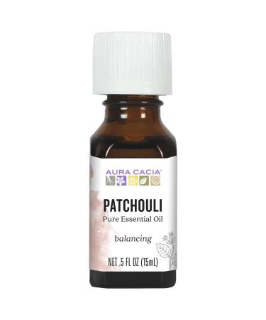 Aura Cacia Patchouli, Dark, 0.5 Ounce Patchouli 0.5 Fl Oz (Pack of 1)