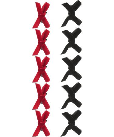CHENZILIN 10PCS Sweet Hair Clip Harajuku Plush Bowknot Shape Duckbill Hair Clip for Ponytail Styling Making for Teens Children - Buy Online on GoSupps.com