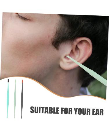 3pcs Ear Cleaner Set | Silicone Earplugs | Ear Wax Removal Kit with Metal Ear Pick | Spiral & Double Head Ear Spoon | Ear Wax Pick Remover Set - Buy Online on GoSupps.com