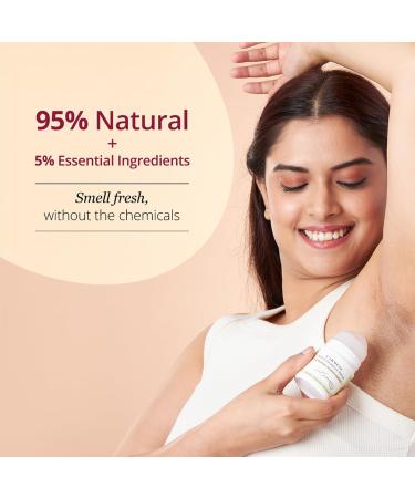 Natural Underarms Roll On Deodorant Combo (3 Piece Set) - Citrus Sea Floral Sunset & Sweet Summer | Non-Sticky Deo | No Aluminium & Alcohol-Free for Women | (3 x 1.69 Fl Oz) - Buy Online on GoSupps.com