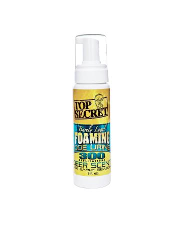 Top Secret Barely Legal Foaming Doe Urine 8oz Deer Scent #00258