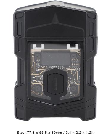 Self-Sharpening Beard Trimmer for Men | LED Display Wet & Dry Zinc Alloy 800mAh Battery Perfect Gift & Travel Size (Black - Buy Online on GoSupps.com