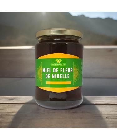 Egyptian Nigella Flower Honey - Net weight 500g - Pure - 100% natural - rare honey among the best in the world - no added nigella - immunity BOOSTER - Buy Online on GoSupps.com