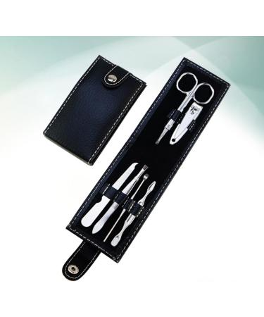FOMIYES Nail Nail Clippers Nail Trimmer Manicure 6 Piece Set M Black - Buy Online on GoSupps.com
