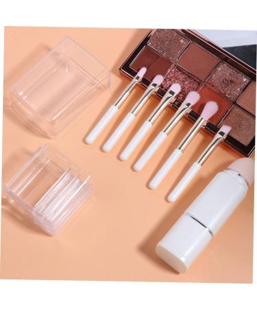 Beaupretty 5 Sets Makeup Brush Set Facial Tools Eye Shadow Brush Face Sponge Makeup Tool Make up Sponges Makeup Brush for Girls Makeup Supplies Travel Square Artificial Fiber Suite White - Buy Online on GoSupps.com