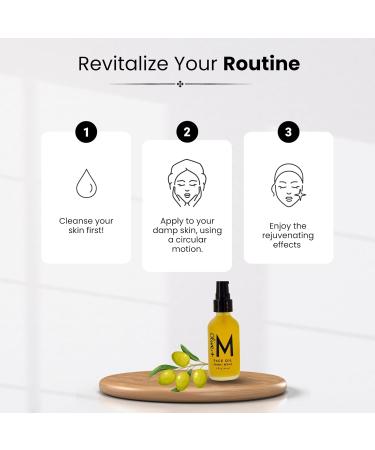 100% Organic Olive Oil Face Oil - Radiant Skin Scar Repair & Anti-Aging Solution (2 fl oz) - International Shipping Available - Buy Online on GoSupps.com
