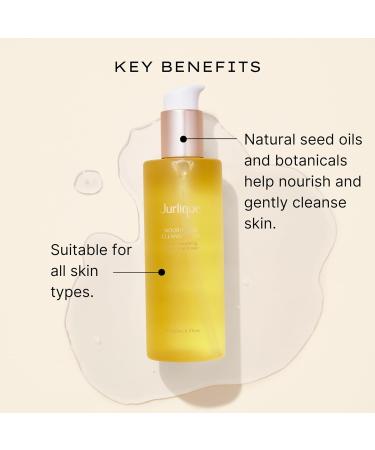 Jurlique Nourishing Cleansing Oil - Best Makeup Remover & Oil Cleanser for Face | 6.7 Oz - International Shipping Available - Buy Online on GoSupps.com